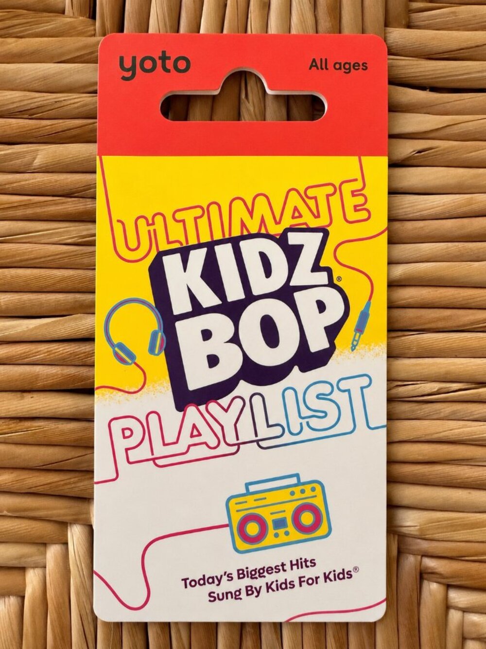 Ultimate KIDZ BOP Playlist Yoto Card